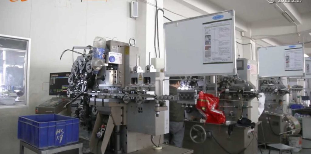 Produktionsanlagen für Sonderfedern