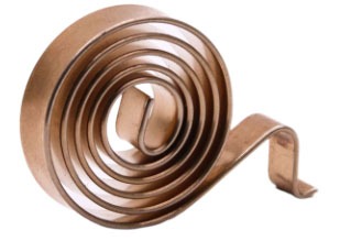 Ressort spiralé plat