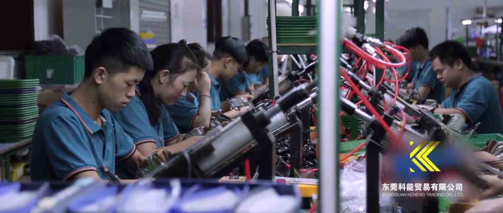 Equipamentos de produção para lavadora