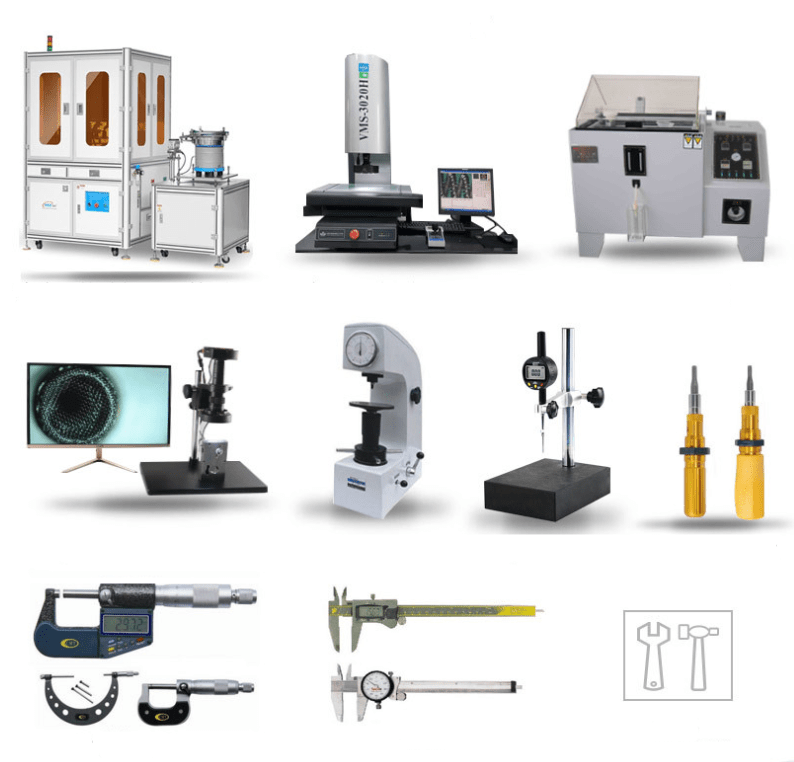 Equipamentos de produção para mola de torção