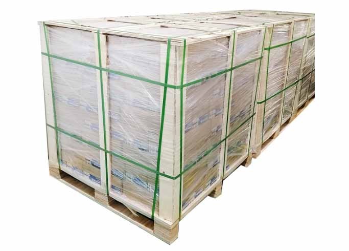 Embalagem e envio de ímã revestido de borracha