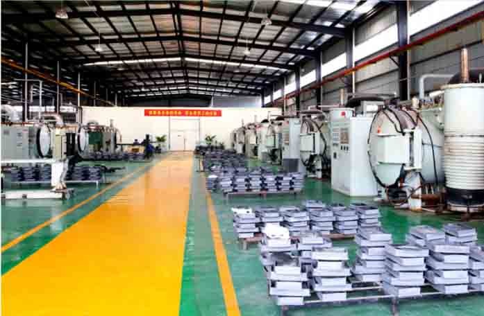 Embalagem e envio de ímã revestido de borracha