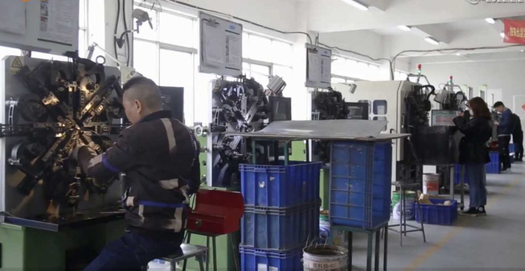 Produktionsanlagen für Sonderfedern