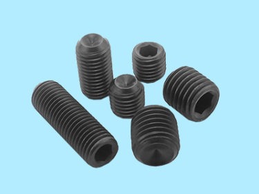 Set screw with cup point-Carbon Steel