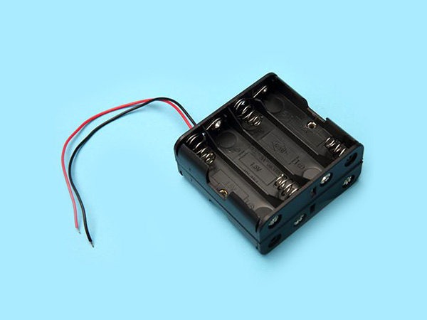 AA battery holder (with wire)