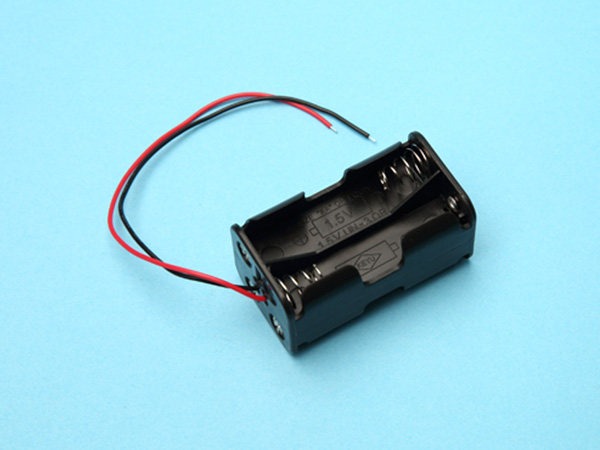 Lock Battery Holder (with wire)