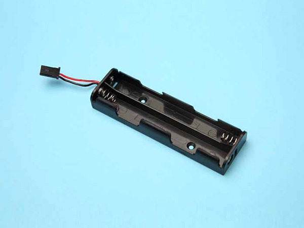 AA Battery Case Holder with lead wire & connector