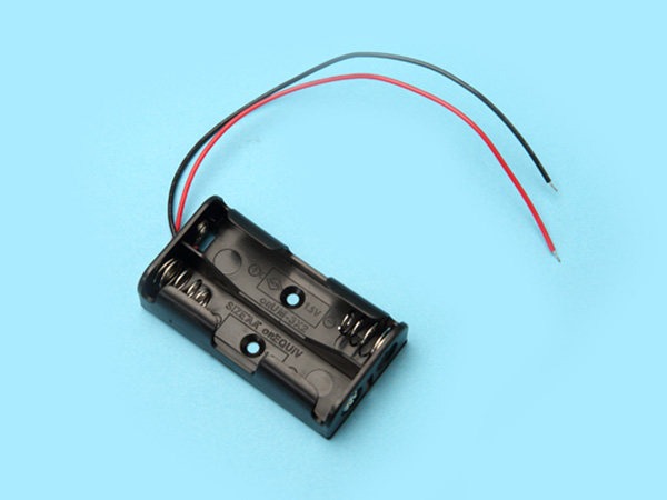 2 AA battery holder (with wire)