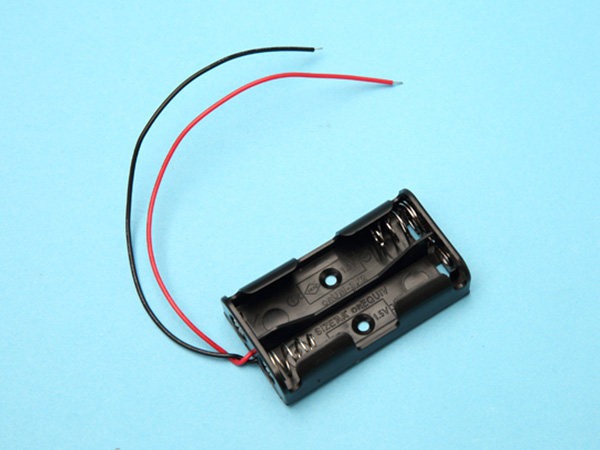 2 AA battery holder (with wire)