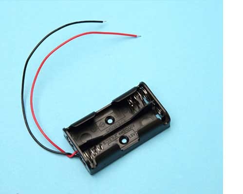 2 AA battery holder (with wire)