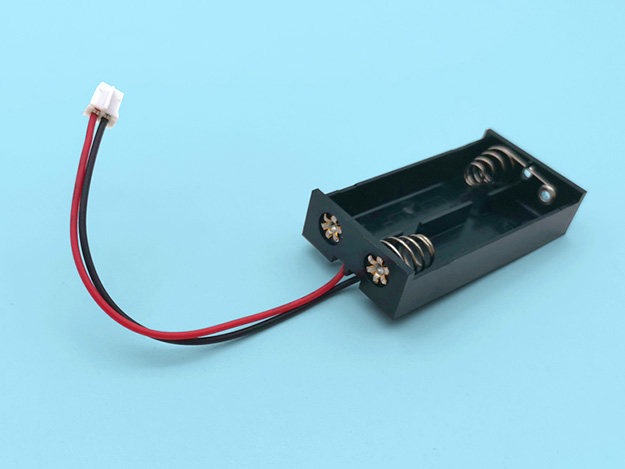 2 AAA battery holder with wire and PH2.0-2P connector