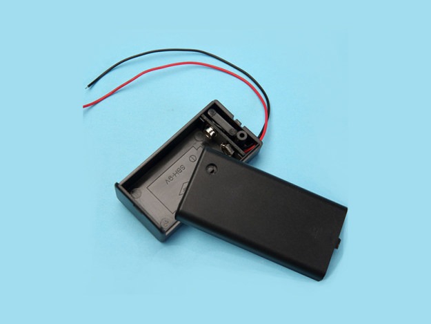 KY-35004-1-1C (9V battery box with cover and switch)