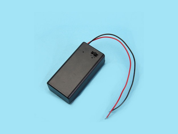 KY-35004-1-1C (9V battery box with cover and switch)