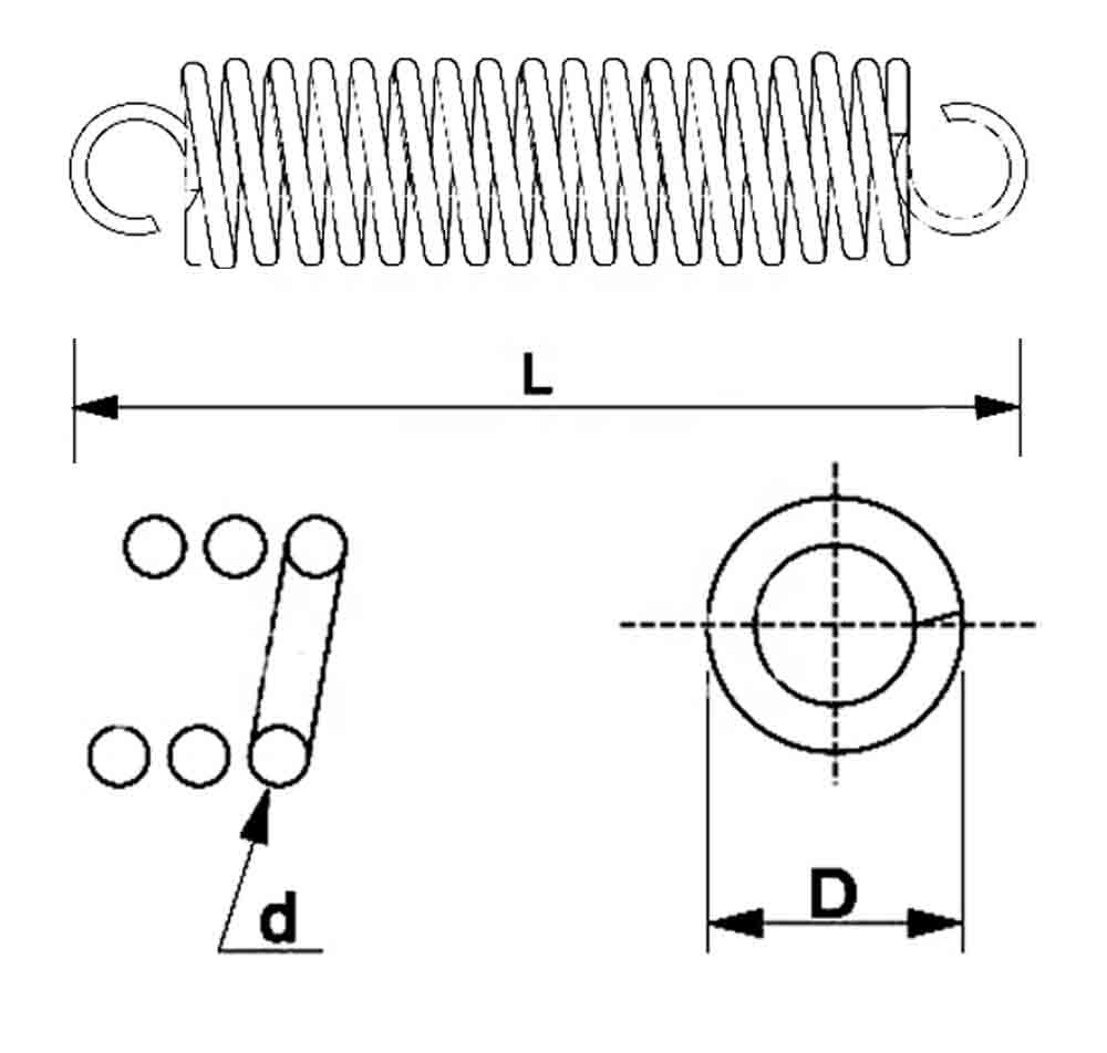 custom Extension Springs