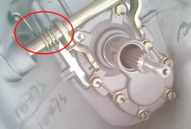 Application case of custom spring