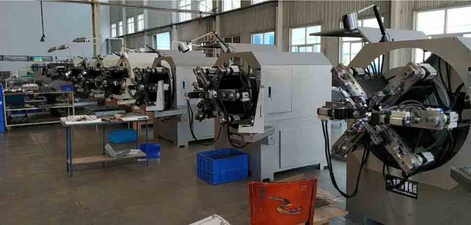 production euipment of wire springs