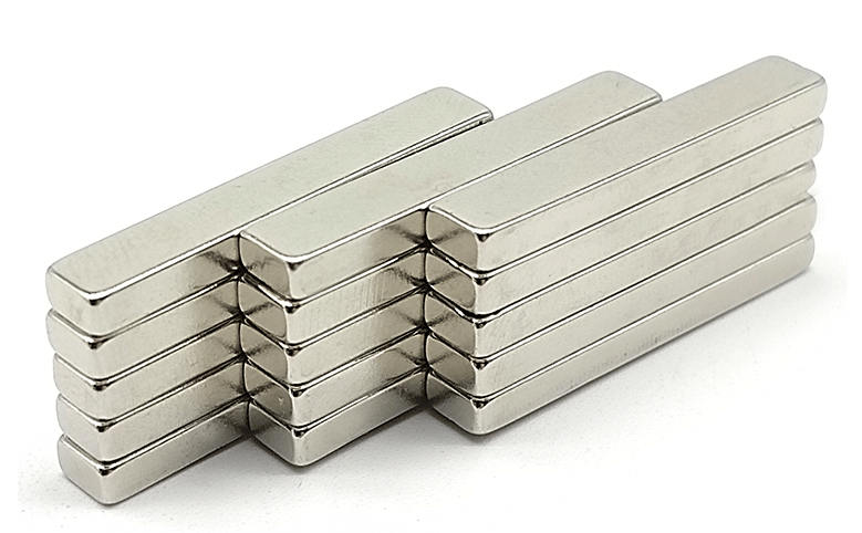 Long Cuboid Block Bar Strong Magnetic Rare Earth Neodymium Magnet