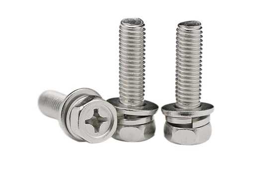 Kreuzschlitz-SEM-Schraube mit Sechskantkopf
