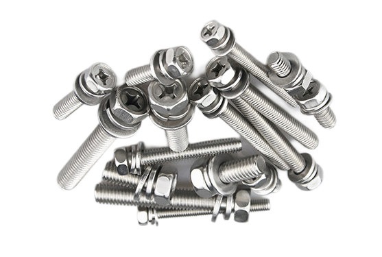 Kreuzschlitz-SEM-Schraube mit Sechskantkopf