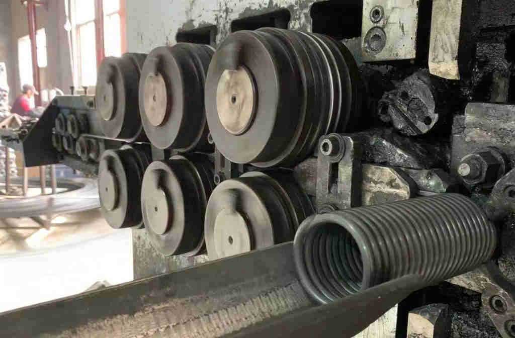 manufacturing process of springs