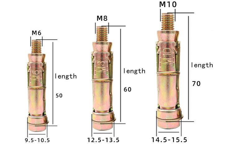 Specifications of Anchor bolt / With hook / Eye