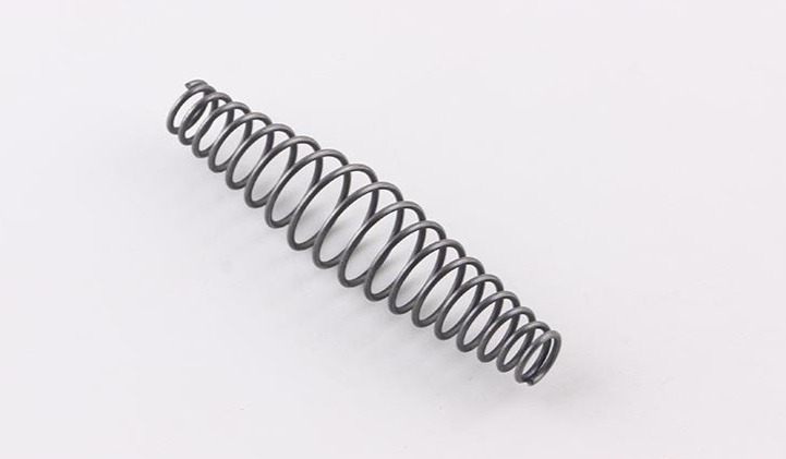 oval coiled compression spring