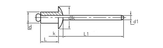 Specifications of Pop Rivet