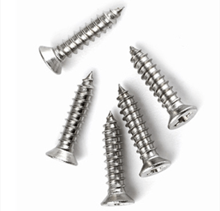 Countersunk head tapping screws