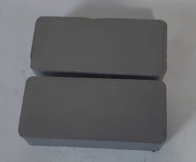 Black Square Ferrite Magnet