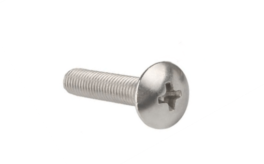 mushroom head screw