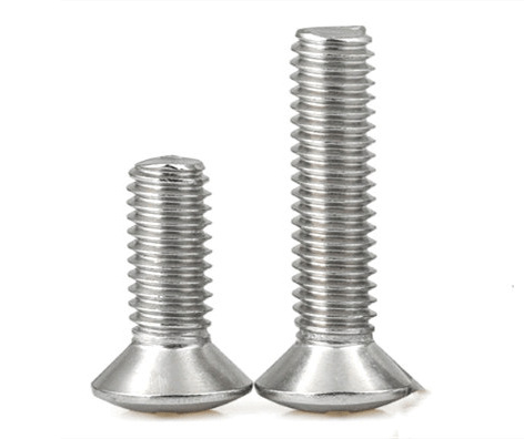 raised countersunk head screw