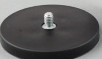 Rubber coated magnet