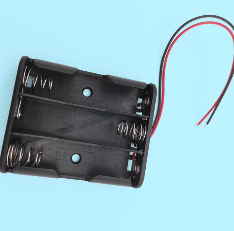 3AA Battery Holder With Wire