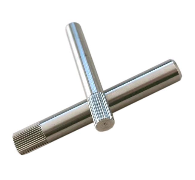 CNC knurled pins