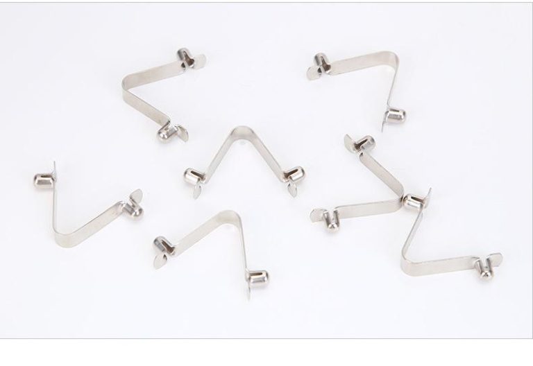 Custom V Shaped Snap Spring Steel Clip KENENG