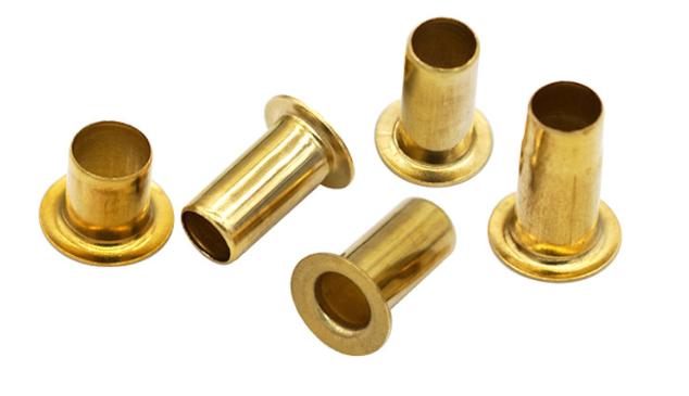 brass hollow rivets