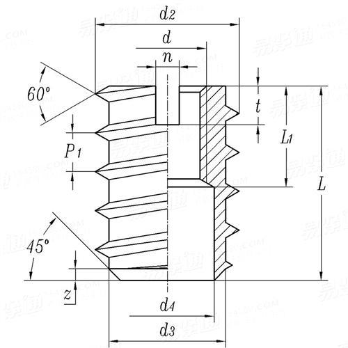 specifications of Stainless Steel Internal and External Threaded Nuts