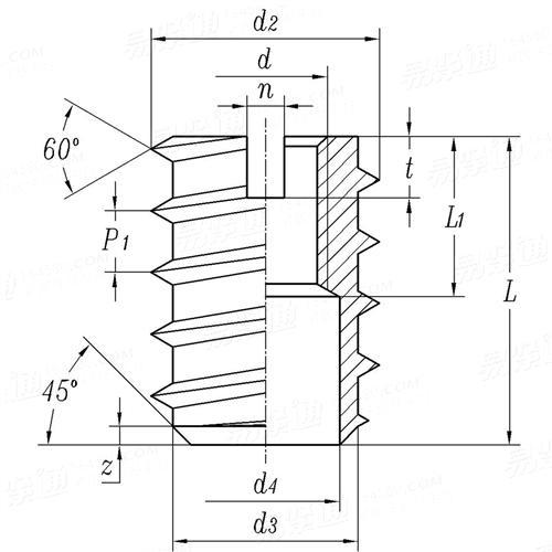 specifications of Stainless Steel Internal and External Threaded Nuts