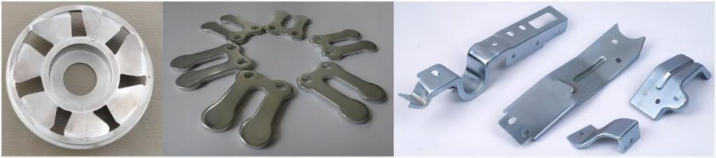 3 types of stamping parts