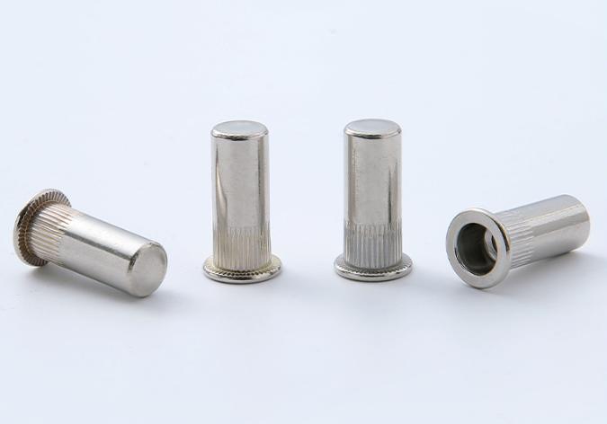 Flat Head Rivet Nut with Knurl Close End manufacturer