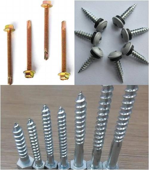 hex wood screws