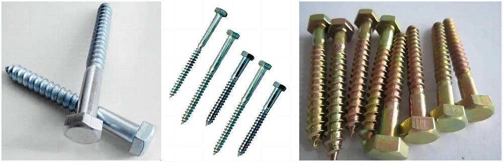 hexagon head wood screws