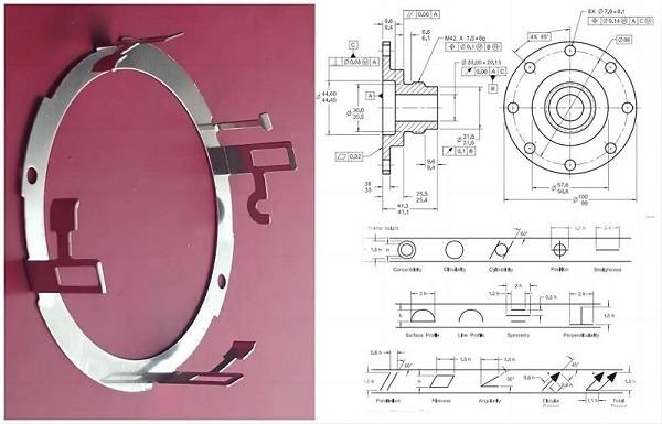 stamping parts tolerance measurement