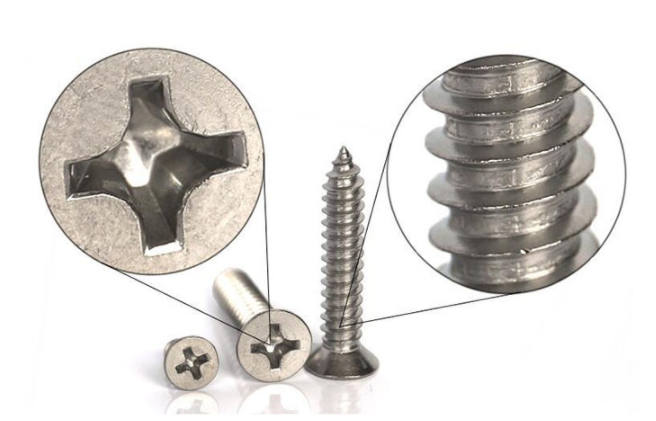 Ordinary self-tapping screws
