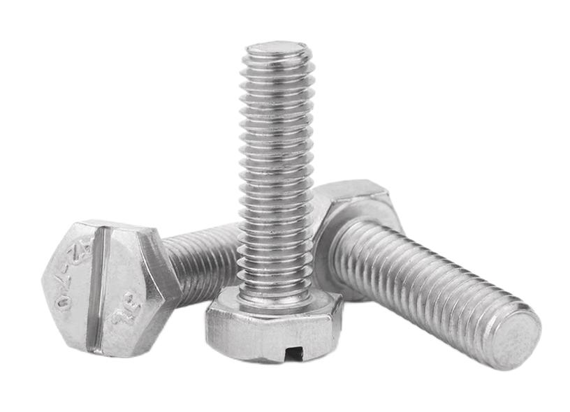 Slot Head Hexagon Bolts