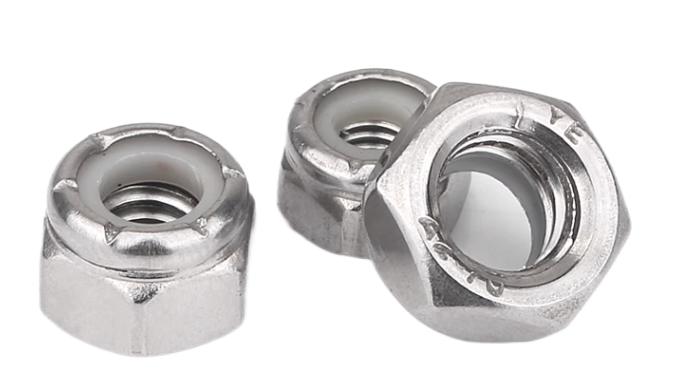 Hex Lock Nuts with Nylon Insert