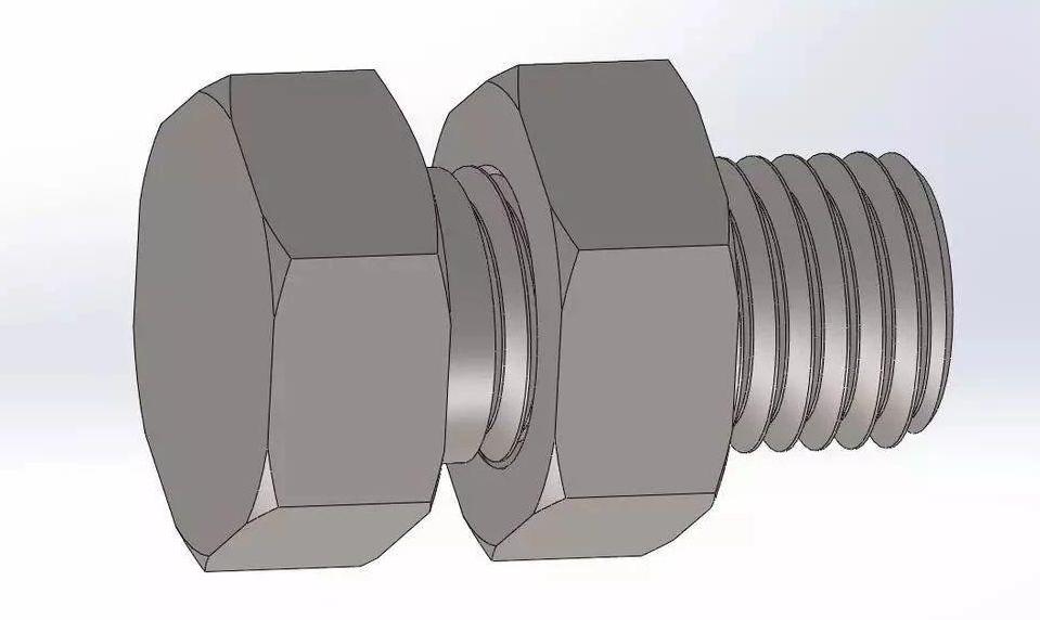 bolt and nut drawing