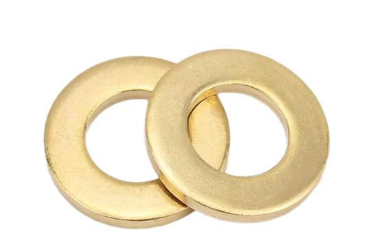 brass flat washers