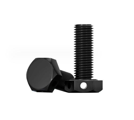 12 Pack 1/4-20 X 3 Inch Double Headed Hanger Bolts For Furniture