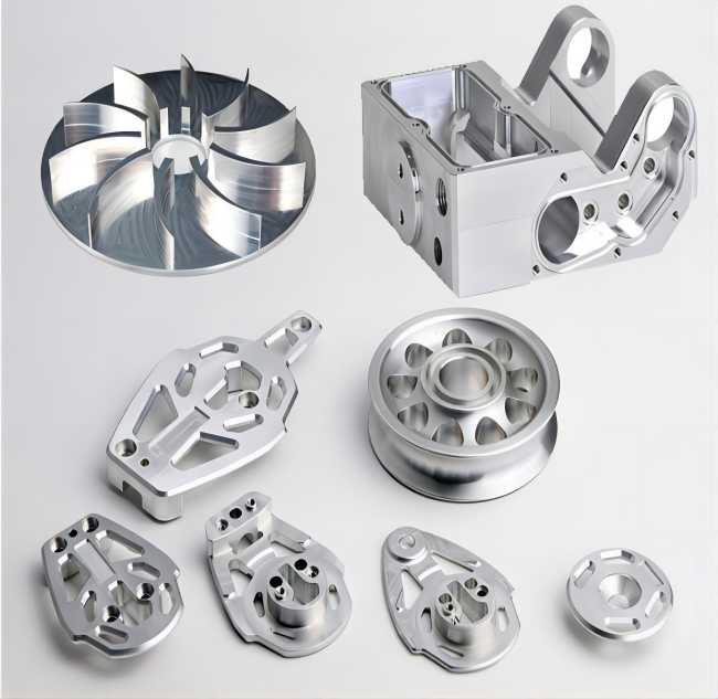 metal cnc machining components